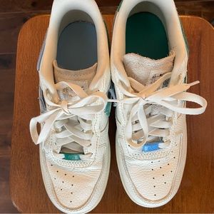 Nike Air Force 1 Vandalized